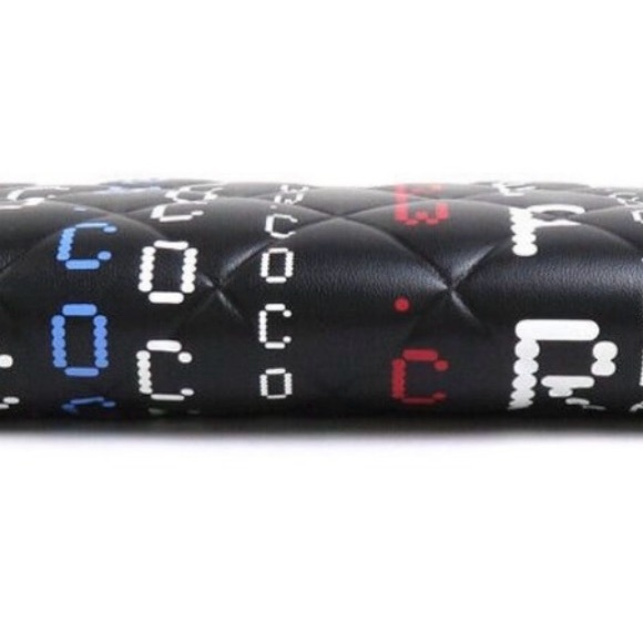 Authentic CHANEL Zip Around Long Wallet Black/ Multicolor Lambskin leather - Picture 4 of 15